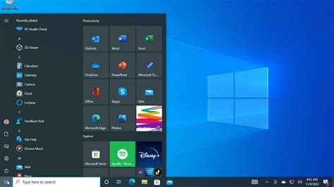 Windows 10 Start menü időjárás csempe