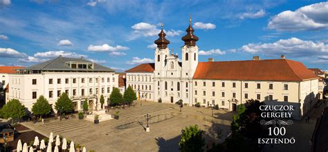 A Czuczor Gergely Bencés Gimnázium épülete Győrben