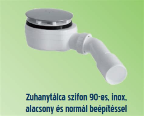 Diagram a zuhanytálca lefolyórendszeréről