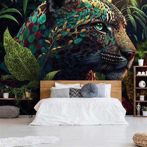 Leopard mintás vlies fotótapéta megjelenítő képe