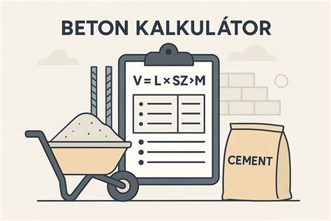 beton kalkulátor vizuális ábra