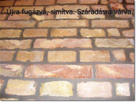 cserepkályha fuga javítás ábra