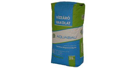 vízzáró vakolat vizuális ábrája