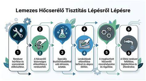 hőcserélő tisztításához útmutató