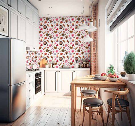 Konyhai design vinil tapéta termékfotó