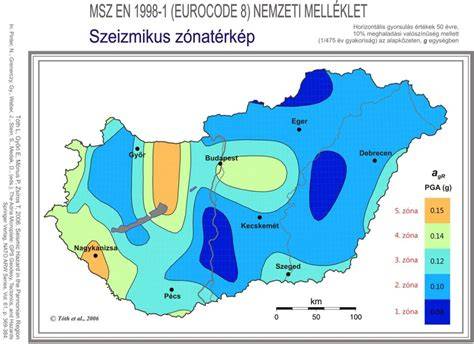 térkép az EN 14411 szerinti osztályozásról