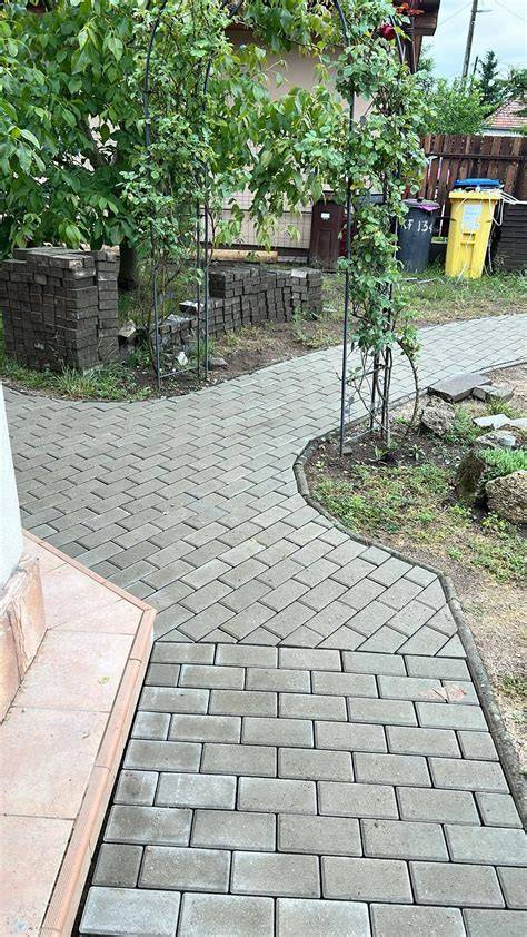 kerti járda térkő és járdalap összehasonlítás