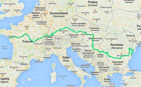 EuroVelo 6 útvonal Budapesten