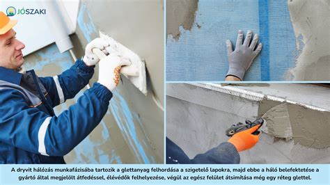 Csemperagasztó felhordása fogazott glettvassal
