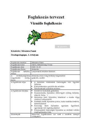 óvodai tervezési vázlat és elrendezés