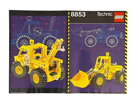 kis kép a LEGO 8853 részletéről és kanálrendszeréről