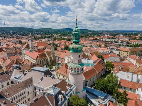 történelmi belváros térképe Sopron