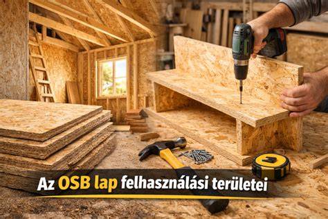 OSB lapok típusai és felhasználási területei