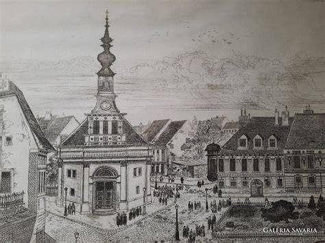 karakterisztikus utcakép és burkolatfelújítás grafika