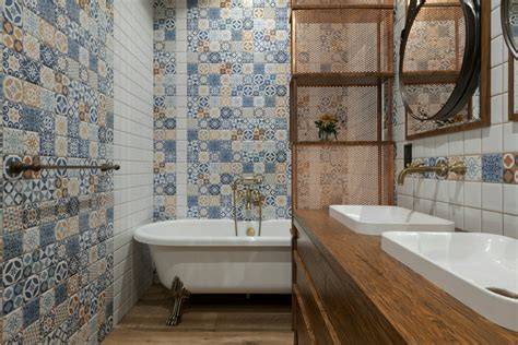 nagy formátumú csempék hatása kis fürdőszobában