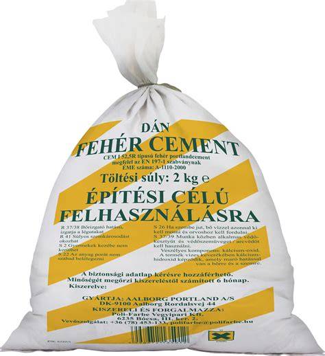 fehér cement hiteles vizuális bemutató