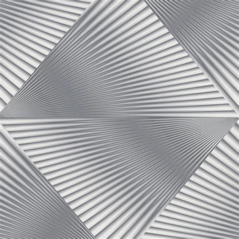 Ezüst színű 3D hatású tapéta minta