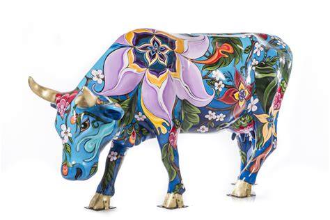 Cowparade Budapesten látványelemek