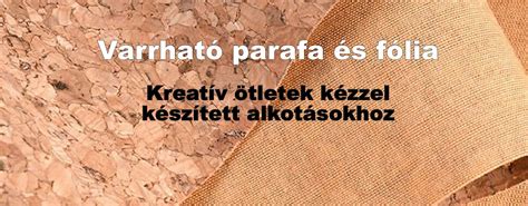 Különböző parafa textil minták