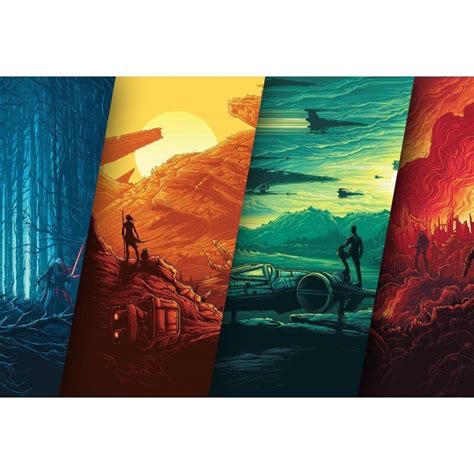 Star Wars témájú vlies poszter grafikai részletek