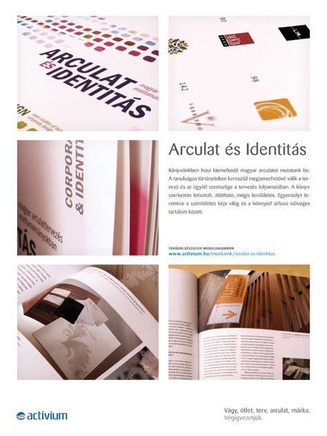 vizuális identitás és téri arculat