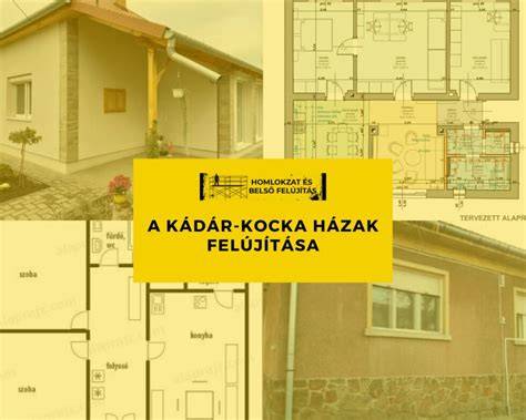 kádár kocka felújított ház előtte utána
