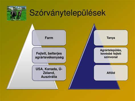 Infografika a belterület és külterület közti különbségről