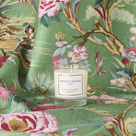 Manuel Canovas logo and exotical patterns