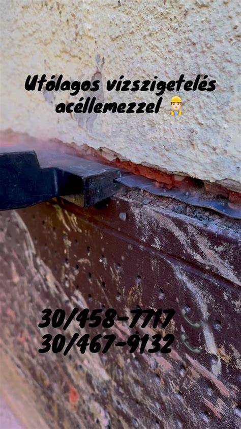 vízszigetelés acéllemez eljárás ábra