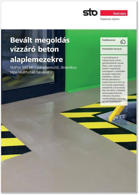 vízzáró beton infographic