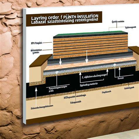 vízálló lábazat diagram