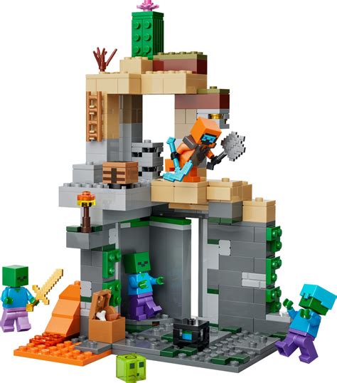 LEGO Minecraft inspiráló látványkép