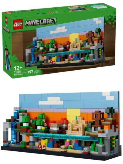LEGO Minecraft modell részletes nézet