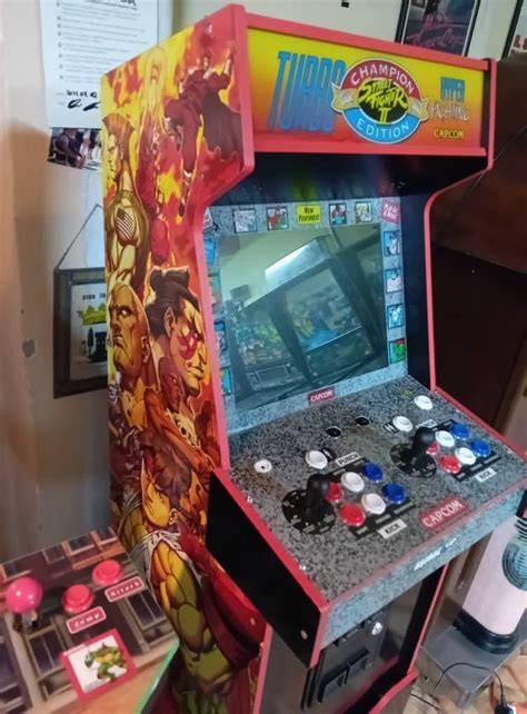 Arcade gép felújítás vizuális terv