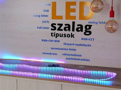 Különböző LED szalag színek és típusok