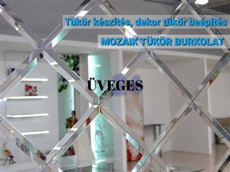 tükör csempe közé beépítés vizuális ábra