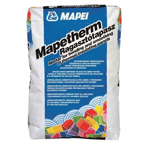 Mapetherm hőszigetelés részletes ábrázolása