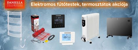 Különböző típusú elektromos fűtőtestek