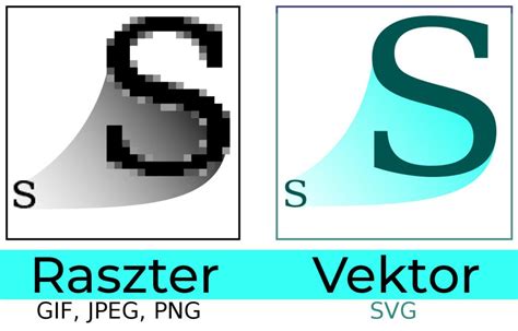Vektor és Raszter Képek Összehasonlítása