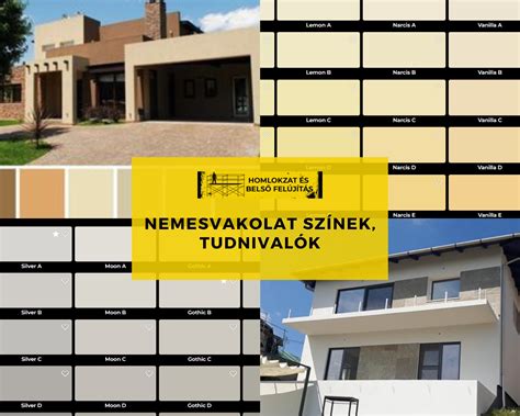 Különböző stílusú épületek homlokzati díszítései