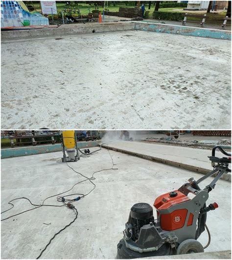 Betonfelület csiszolása