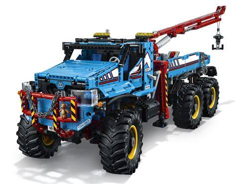 6x6 All Terrain Tow Truck részletes felépítés diagram