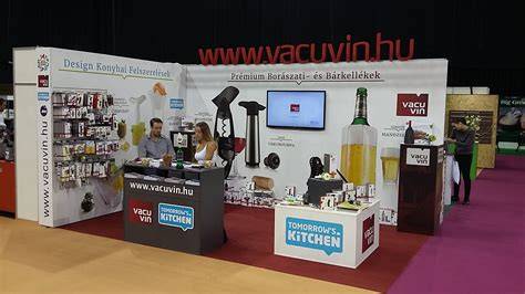 Kiállítási stand grafika és anyagok
