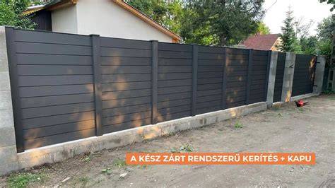 WPC terasz és kerítés vizuális összhang