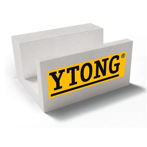 Infographic of Ytong blocks and sizes