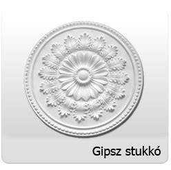 polisztirol és gipsz stukkó alkalmazás diagram