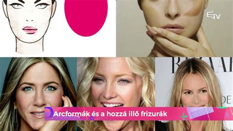 Női arcformák és hozzájuk illő frizurák