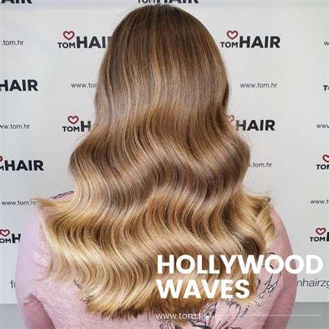 Hollywood waves frizura