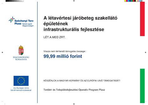 infrastrukturális elhelyezkedés és bemutatótér