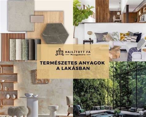 természetes anyagok és műgyanta burkolat vizualis összehasonlitas